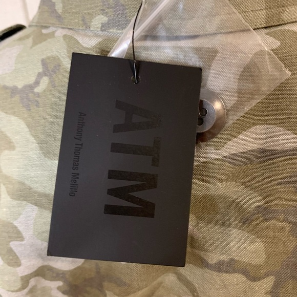 ATM Anthony Thomas Melillo camo jacket, size large.  NWT. - Picture 8 of 9